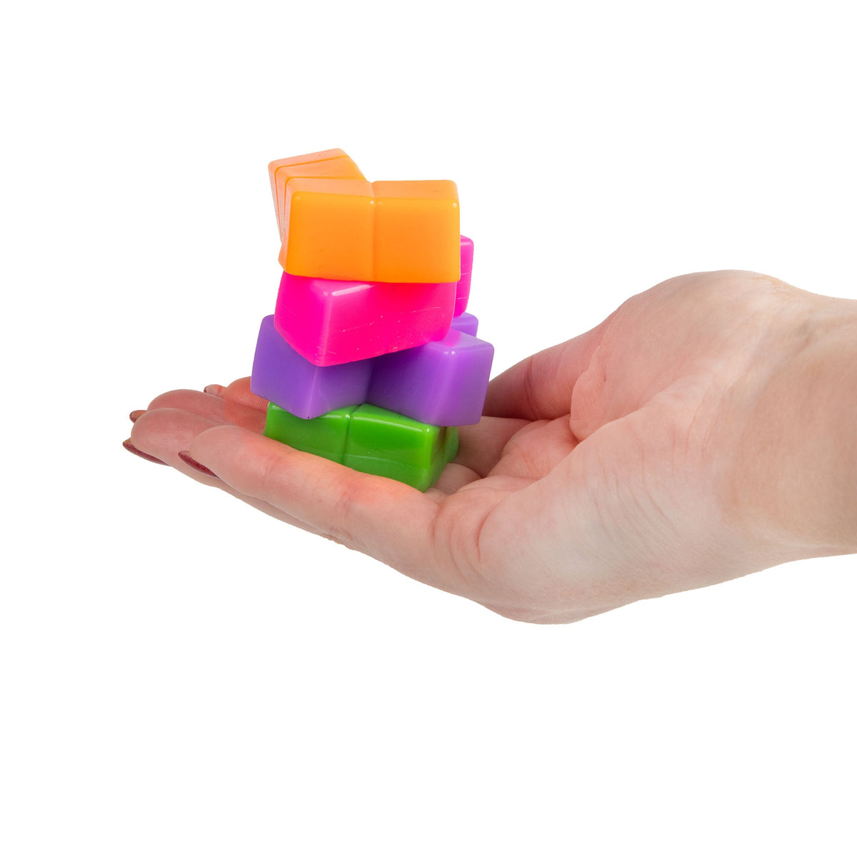 Scrunchems Sticky Squishy Puzzle Cube Fidget Toy