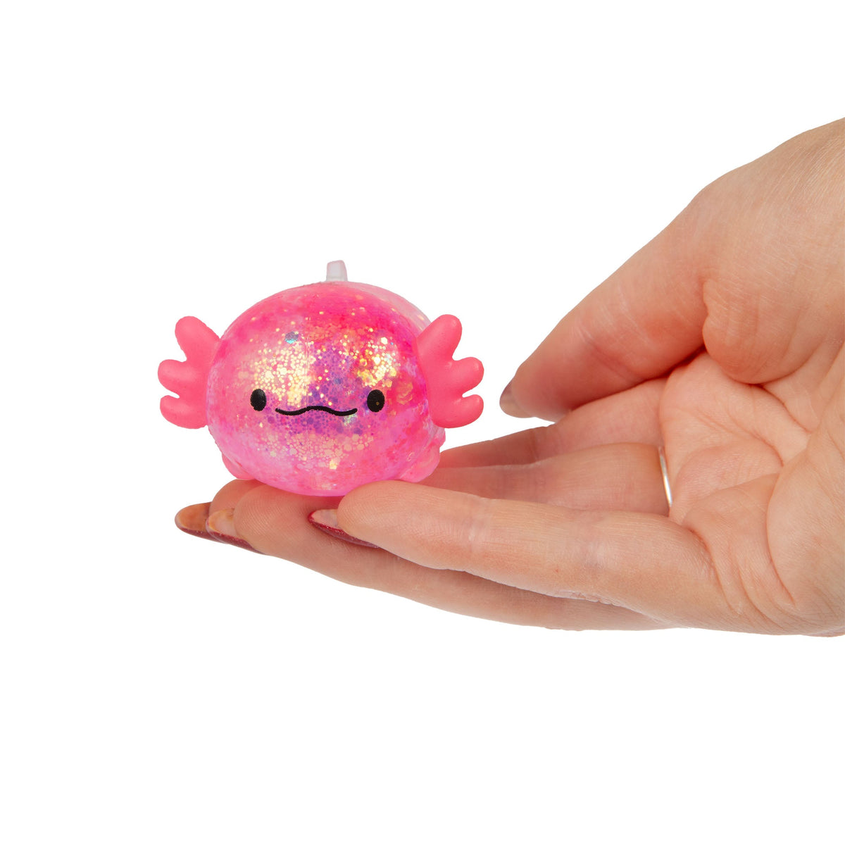 Scrunchems Mini Sugar Axolotls Groovy Squishy Fidget Toy 3 Pack