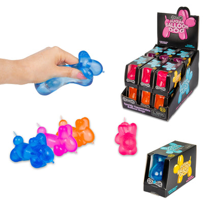 Scrunchems Sugar Balloon Dog Groovy Squishy Fidget Toy