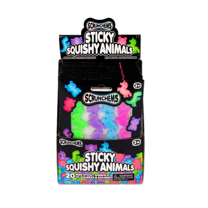 Scrunchems Sticky Squishy Animals Groovy Squishy Fidget Toy