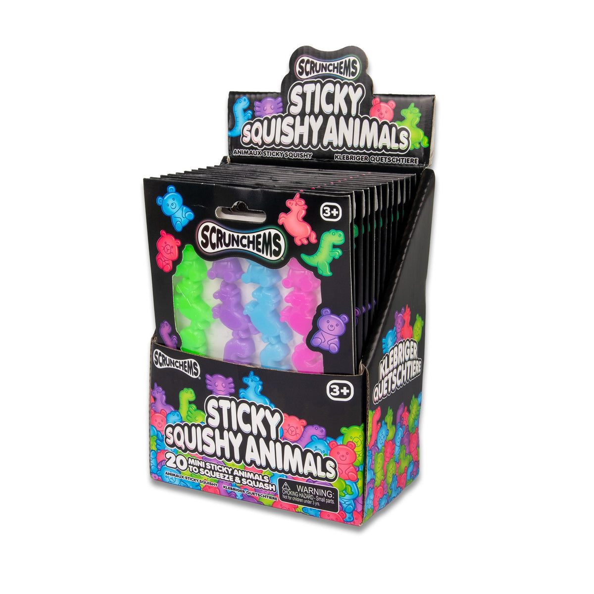 Scrunchems Sticky Squishy Animals Groovy Squishy Fidget Toy
