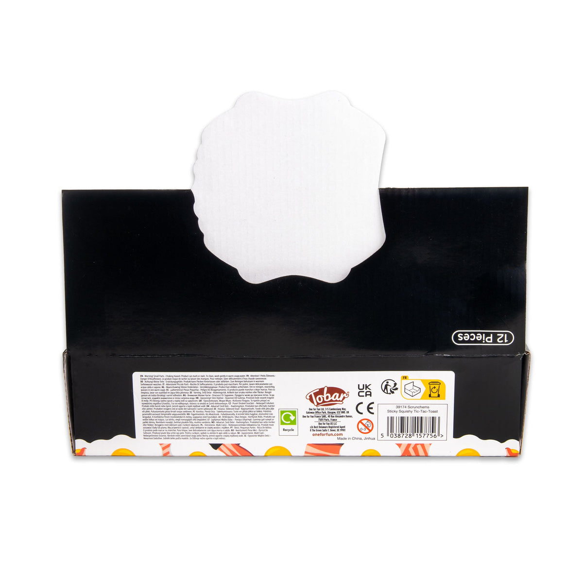 Scrunchems Sticky Squishy Tic Tac Toast Fidget Toy