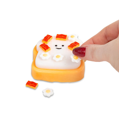 Scrunchems Sticky Squishy Tic Tac Toast Fidget Toy