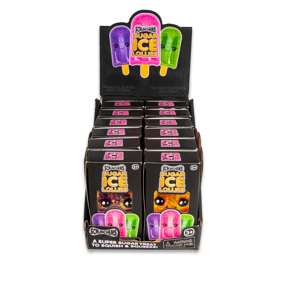 Scrunchems Sugar Ice Lolly Groovy Squishy Fidget Toy