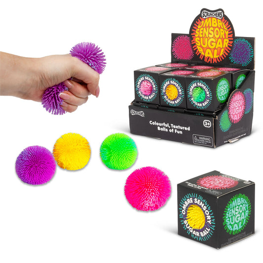 Scrunchems Ombre Sensory Sugar Ball Squishy Fidget Toy