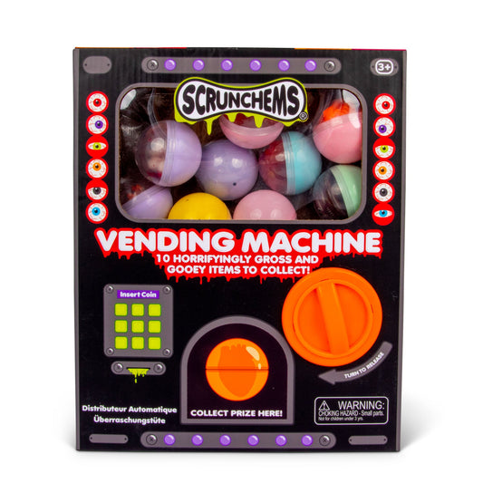 Scrunchems Gross Vending Machine Groovy Squishy Fidget Toy