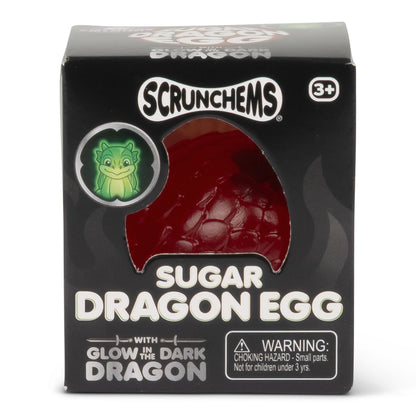 Scrunchems Sugar Dragon Egg Groovy Squishy Fidget Toy