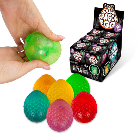 Scrunchems Sugar Dragon Egg Groovy Squishy Fidget Toy