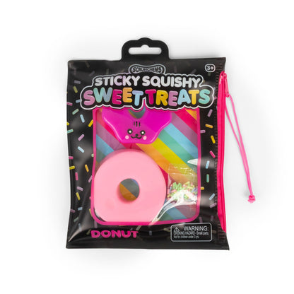 Scrunchems Sweet Treats Sticky Squishy Donut Fidget Toy