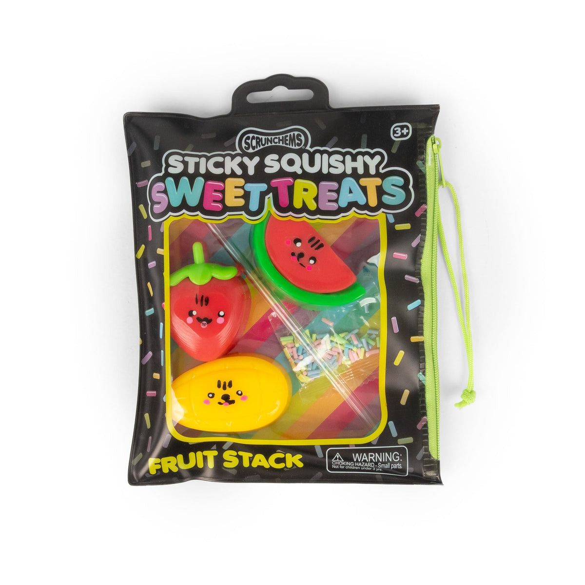 Scrunchems Sweet Treats Fruit Stack Groovy Squishy Fidget Toy