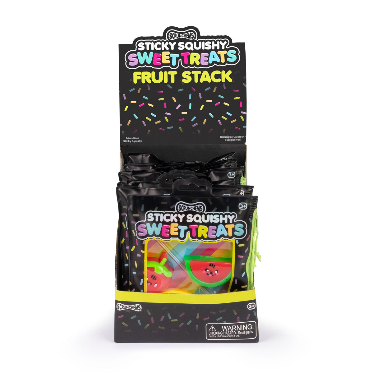 Scrunchems Sweet Treats Fruit Stack Groovy Squishy Fidget Toy