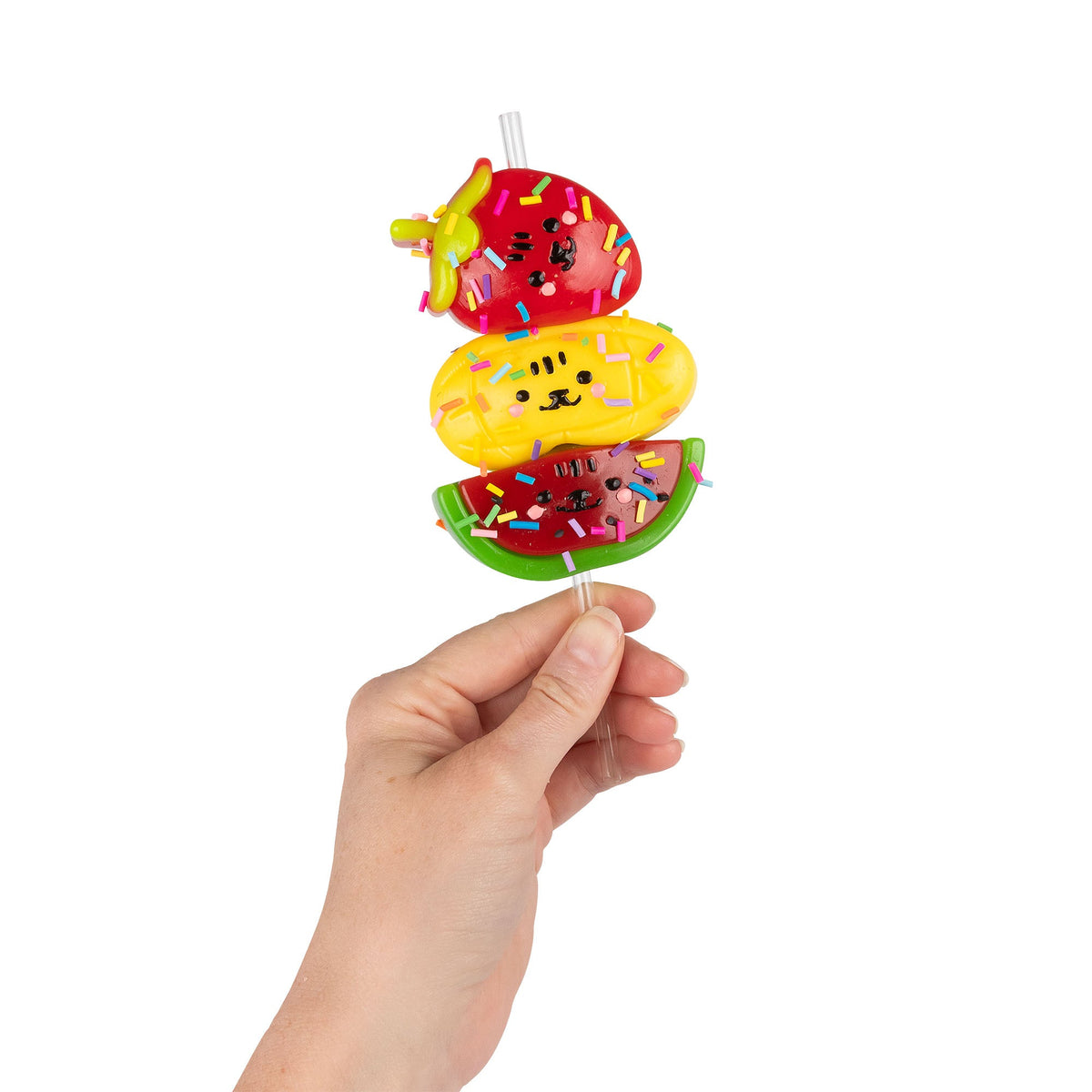Scrunchems Sweet Treats Fruit Stack Groovy Squishy Fidget Toy