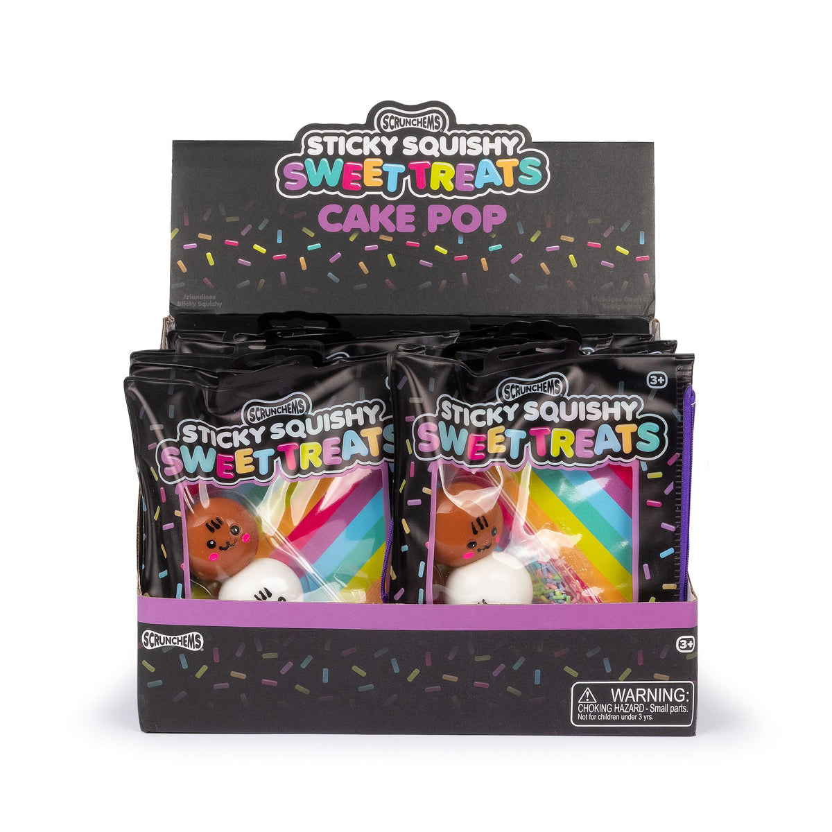 Scrunchems Sweet Treats Sticky Squishy Cake Pop Fidget Toy