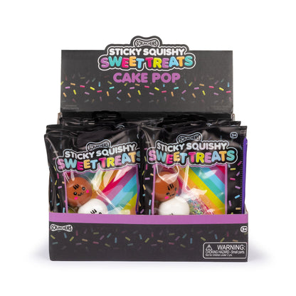 Scrunchems Sweet Treats Sticky Squishy Cake Pop Fidget Toy