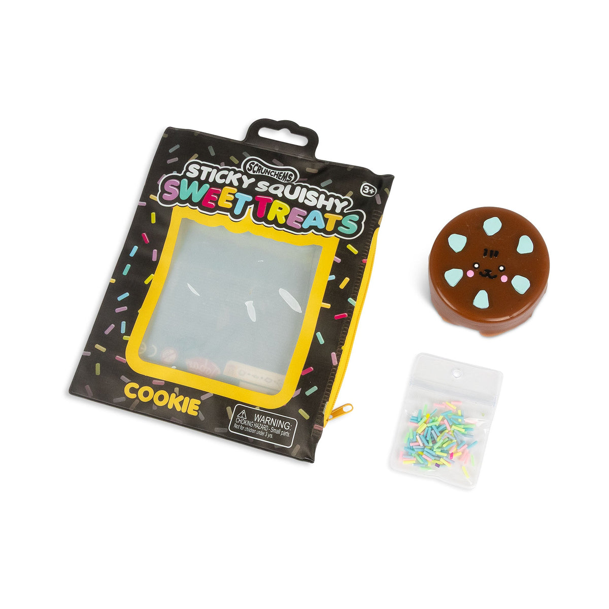 Scrunchems Sweet Treats Cookie Groovy Squishy Fidget Toy