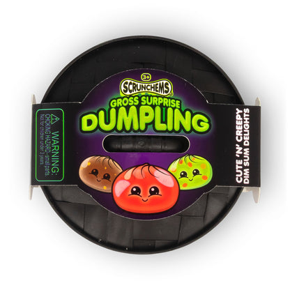 Scrunchems Gross Surprise Dumpling Groovy Squishy Fidget Toy
