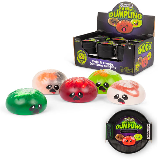 Scrunchems Gross Surprise Dumpling Groovy Squishy Fidget Toy