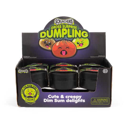 Scrunchems Gross Surprise Dumpling Groovy Squishy Fidget Toy