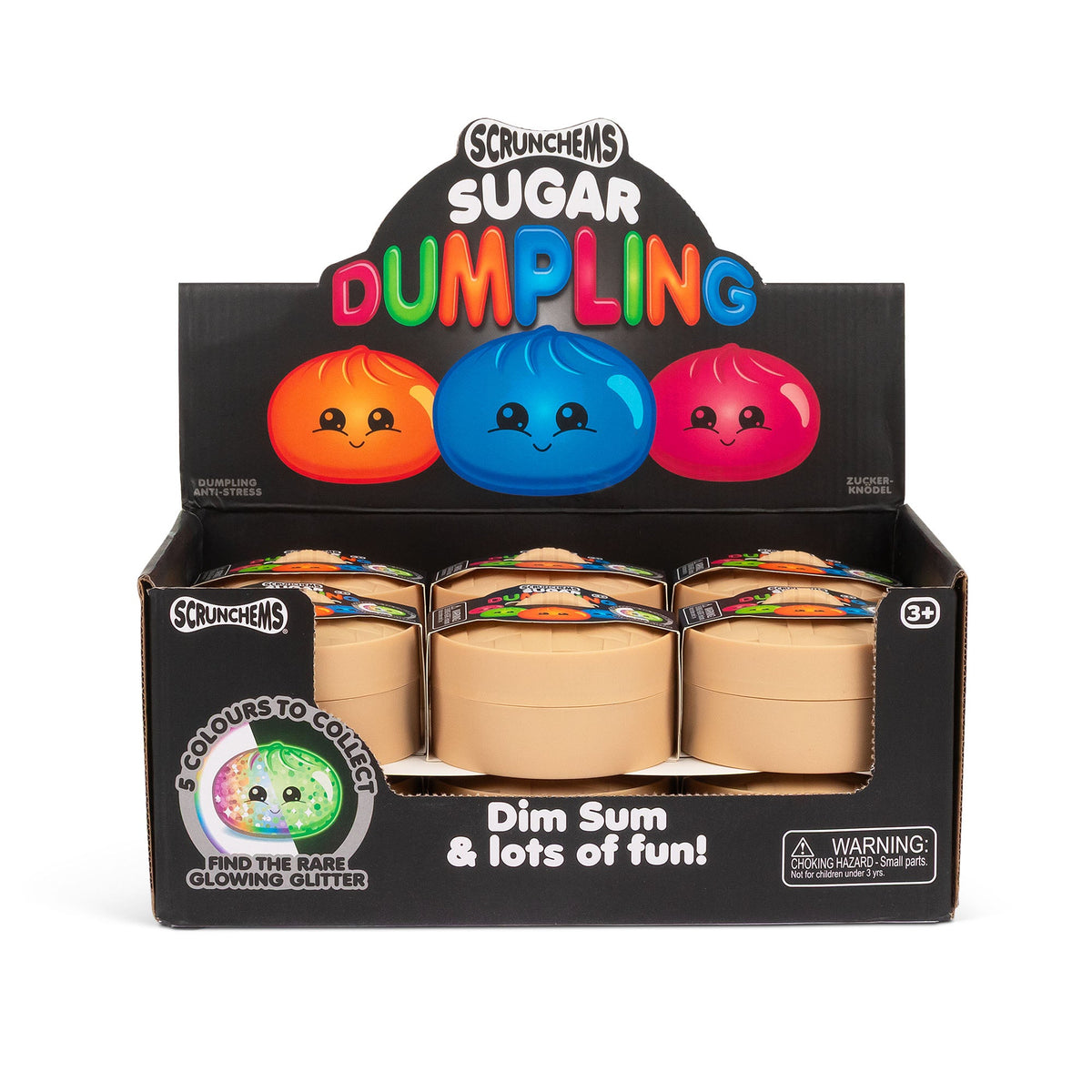 Scrunchems Sugar Dumpling Groovy Squishy Fidget Toy