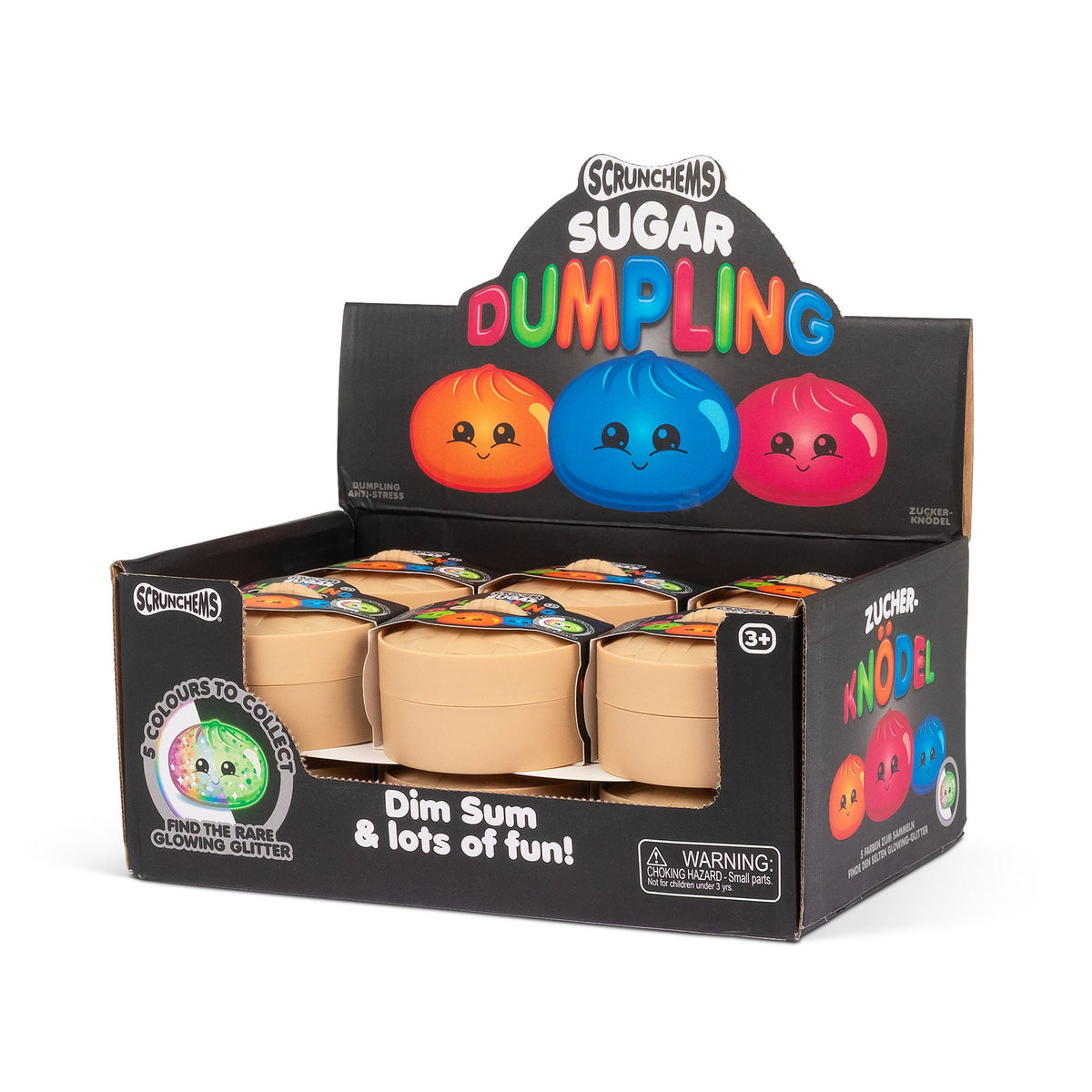 Scrunchems Sugar Dumpling Groovy Squishy Fidget Toy