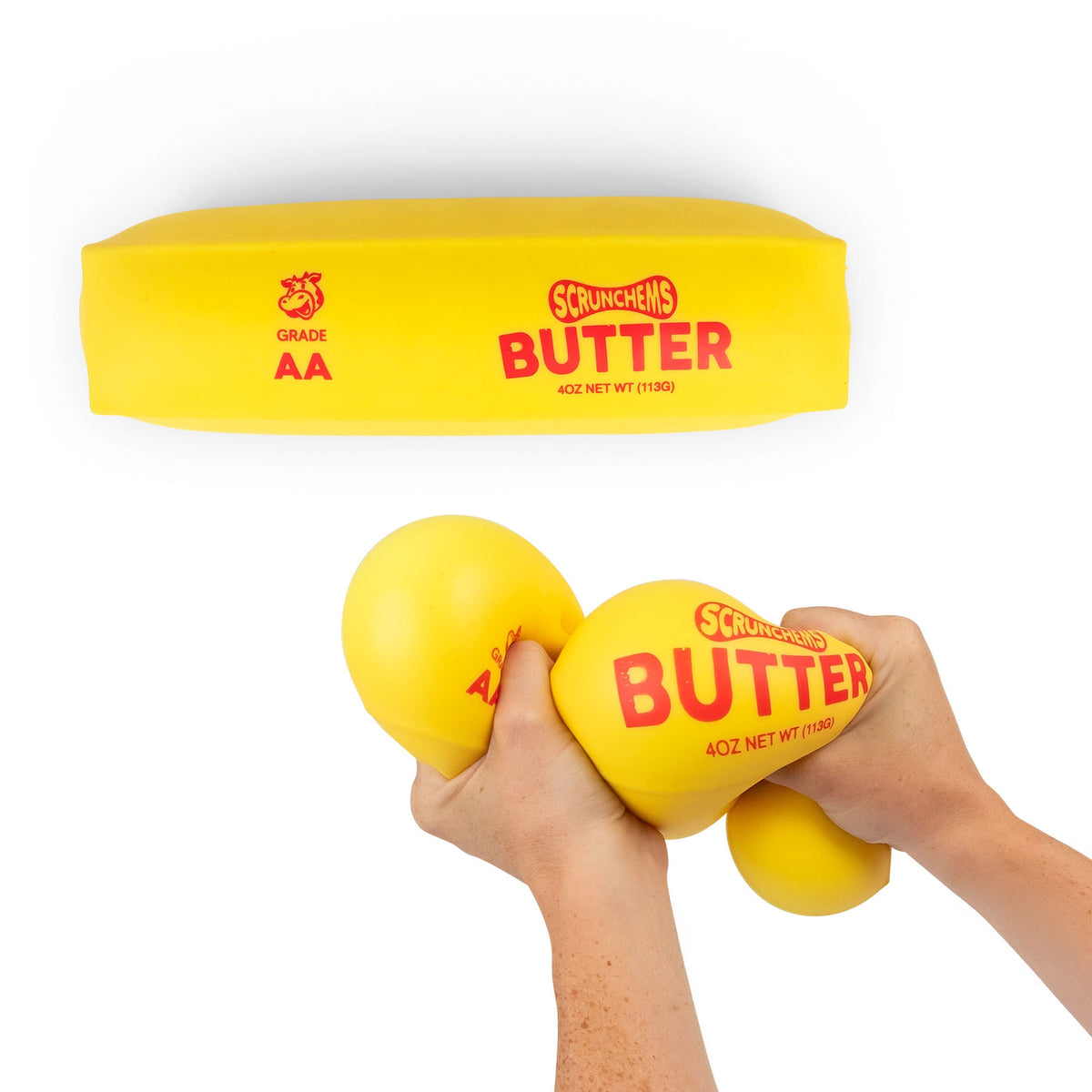 Scrunchems Squishy Butter Jumbo Novelty Fidget Toy