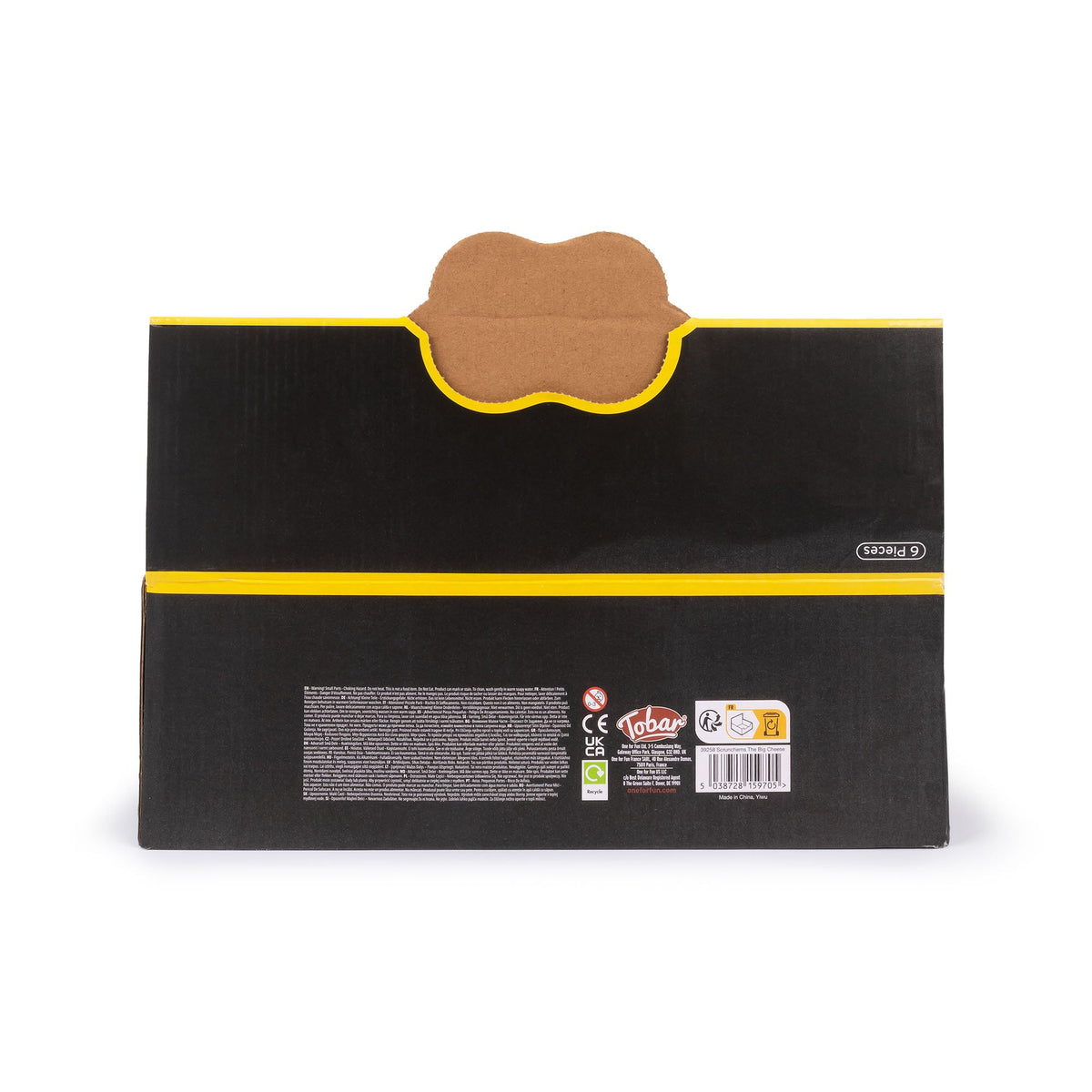 Scrunchems The Big Cheese Groovy Squishy Fidget Toy