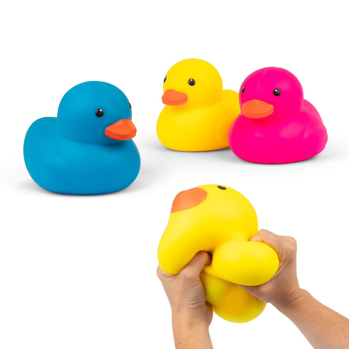 Scrunchems The Big Duck Groovy Squishy Fidget Toy