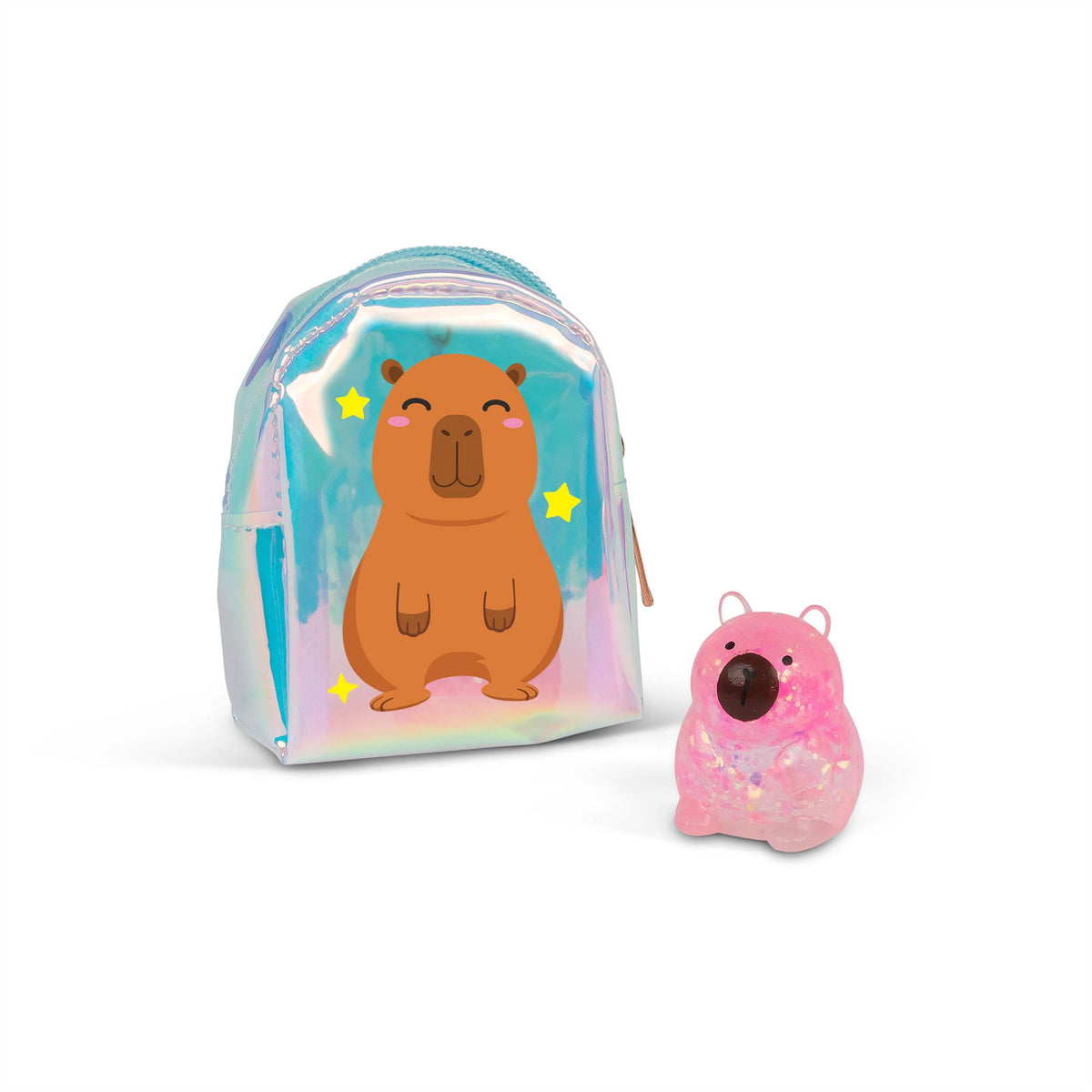 Scrunchems Glitter Backpacks Cute Squishy Fidget Toy