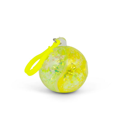 Scrunchems Two-Tone Glitter Ball Keychain Fidget Toy