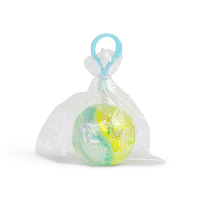 Scrunchems Two-Tone Glitter Ball Keychain Fidget Toy