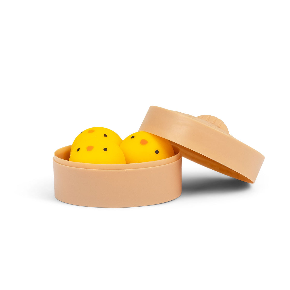 Scrunchems Chick Mini Dumplings Groovy Squishy Fidget Toy 3 Pack