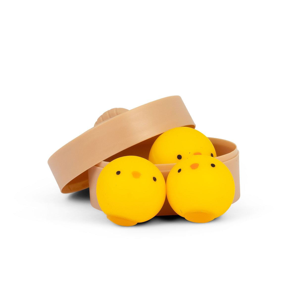 Scrunchems Chick Mini Dumplings Groovy Squishy Fidget Toy 3 Pack