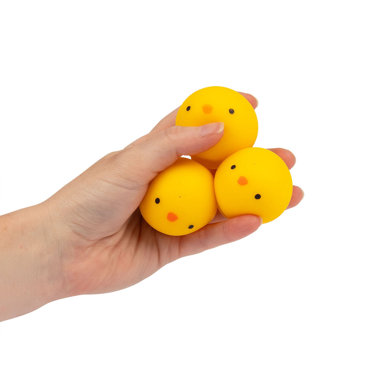 Scrunchems Chick Mini Dumplings Groovy Squishy Fidget Toy 3 Pack