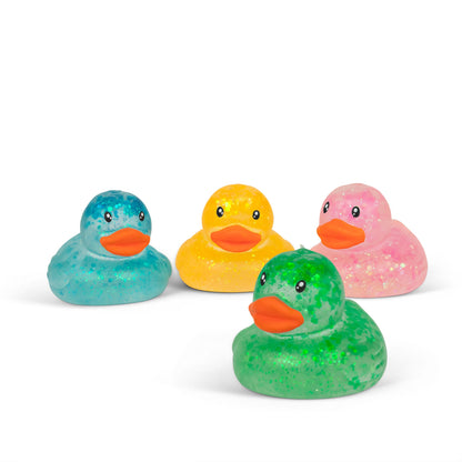 Scrunchems Sugar Duck Glitter Groovy Squishy Fidget Toy