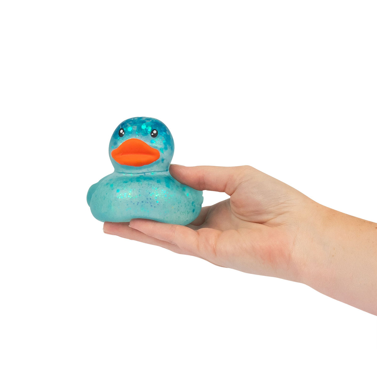 Scrunchems Sugar Duck Glitter Groovy Squishy Fidget Toy