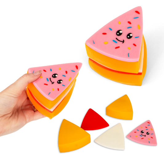 Scrunchems Sugar Stacking Cake Squishy Fidget Toy