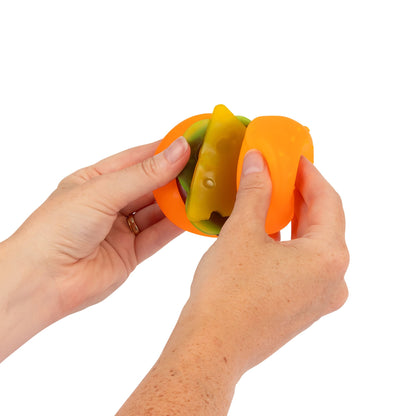 Scrunchems Sugar Stacking Burger Groovy Squishy Fidget Toy
