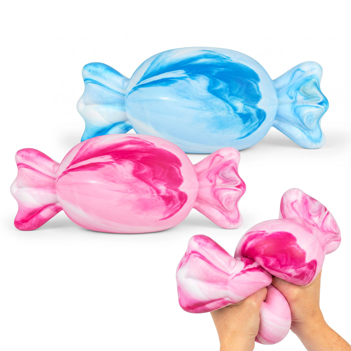 Grunchem's The Big Candy Jumbo Groovy Squishy Fidget Toy