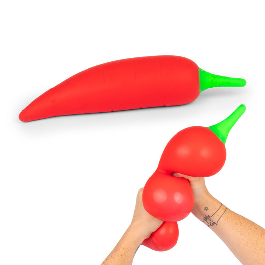 SCRUNCHEMS The Big Chilli Groovy Squishy Fidget Toy