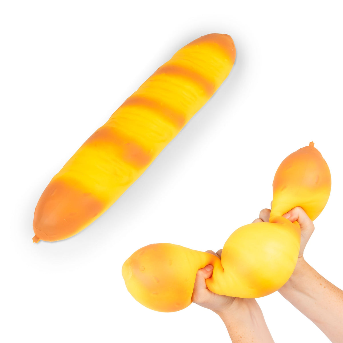 Scrunchems the Big Baguette Groovy Squishy Fidget Toy