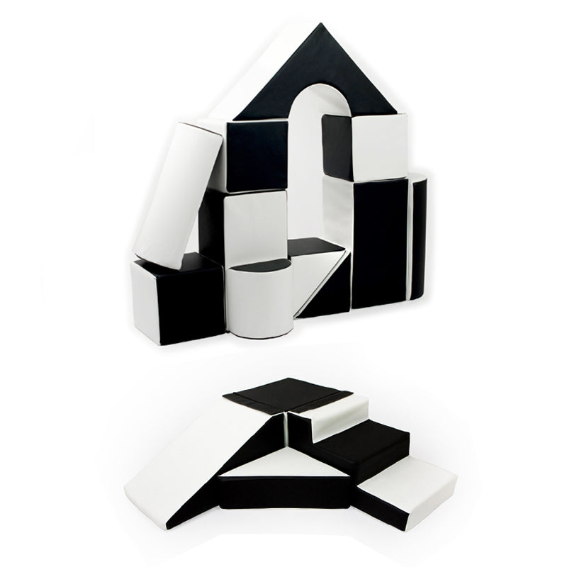 Soft Play Kingdom Castle Step & Slide Bundle Black