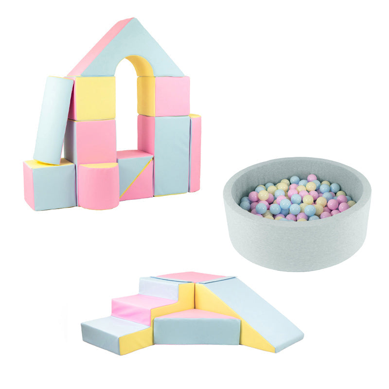 Soft Play Kingdom Ultimate Soft Play Bundle Pastel Trio