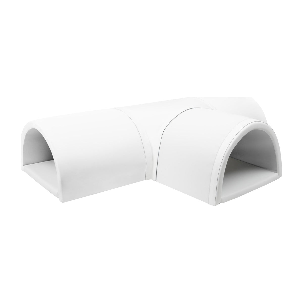 Soft Play Kingdom T-Shaped Tunnel 4 Piece White