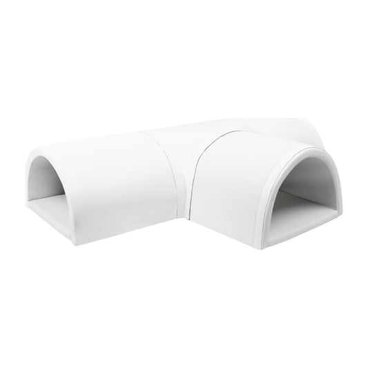 Soft Play Kingdom T-Shaped Tunnel 4 Piece White