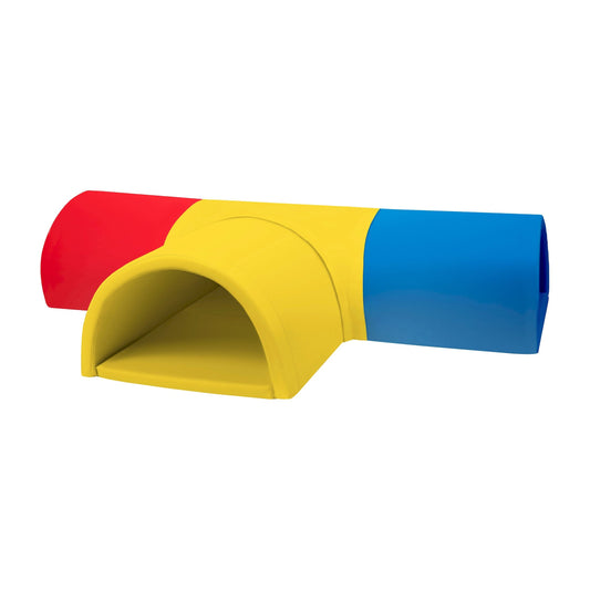Soft Play Kingdom T-Shaped Tunnel 4 Piece Multi
