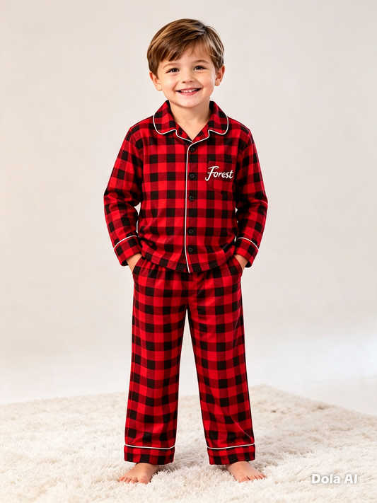 Children's Christmas Personalised Pyjamas