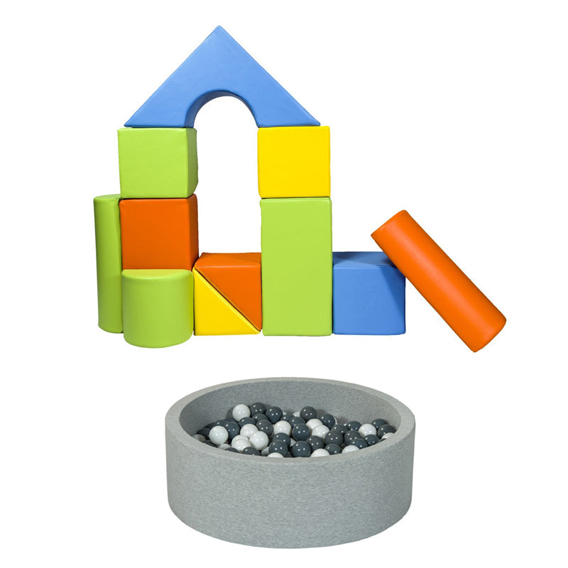 Soft Play Kingdom Castle & Ball Pit Bundle Multi