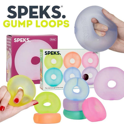 Speks Gump Loop Groovy Squishy Fidget Toy