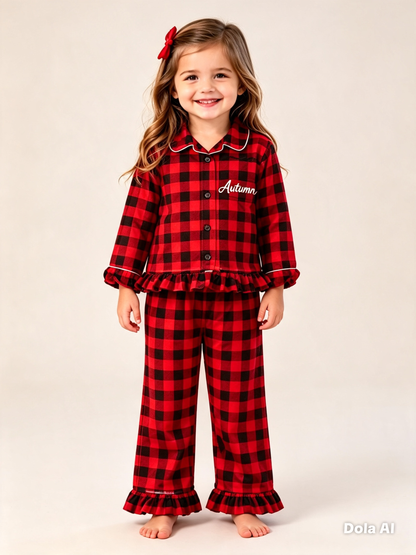 Children's Christmas Personalised Pyjamas