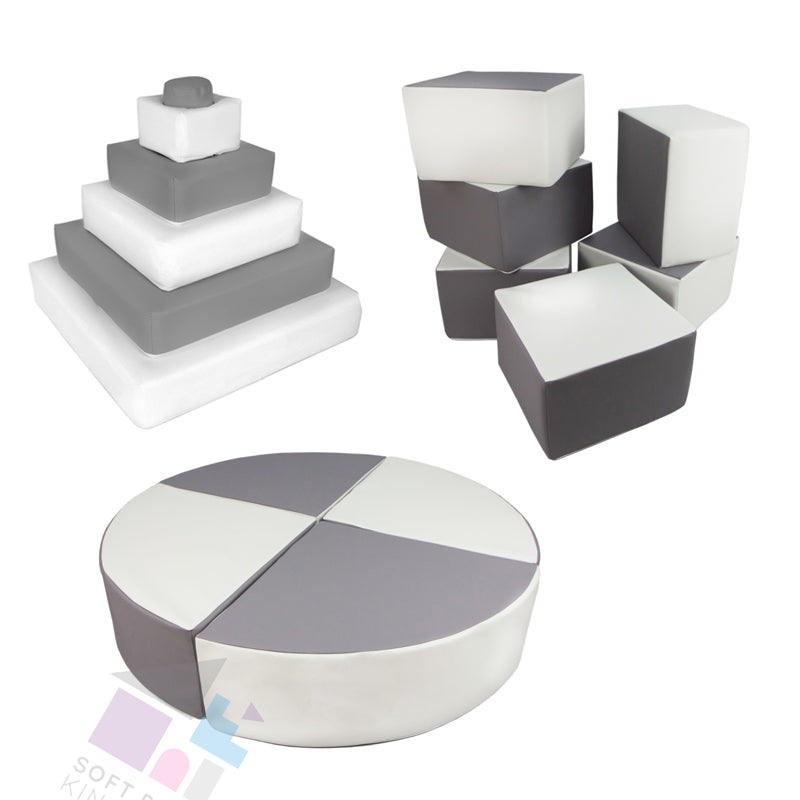 Soft Play Kingdom The Stacker Bundle Grey